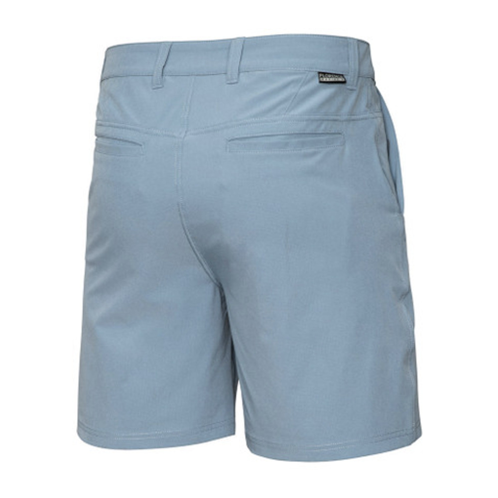 NEW! Florence Marine X Size 31 Hybrid Short Steel Blue Swim $65 msrp A23-1